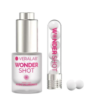 Wonder Shot Siero Viso 15 ml + 7 Sfere Vitamina C - Trattamento Intensivo Illuminante e Antiage