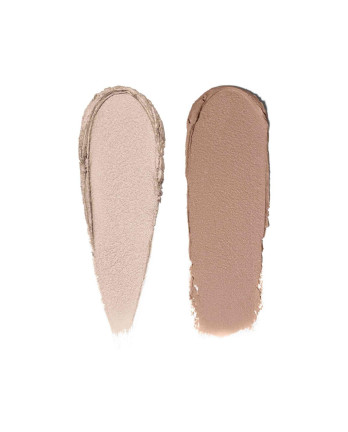 2 - Dual-Ended Long-Wear Cream Shadow Stick - Golden Pink / Taupe Matte - ombretto doppio