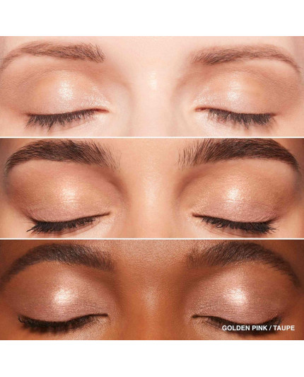 3 - Dual-Ended Long-Wear Cream Shadow Stick - Golden Pink / Taupe Matte - ombretto doppio