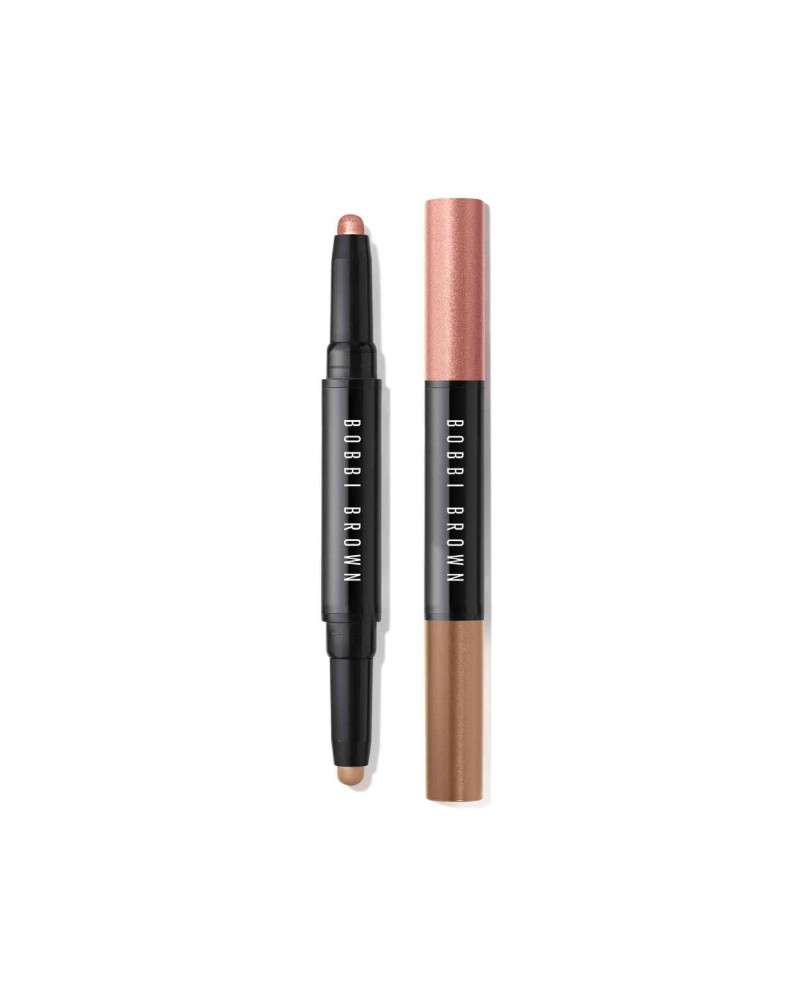 1 - Dual-Ended Long-Wear Cream Shadow Stick - Pink Copper / Cashew - ombretto doppio