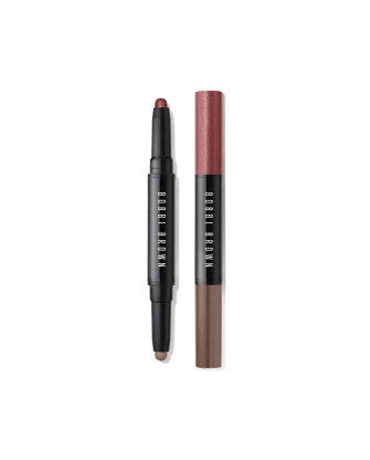 1 - Dual-Ended Long-Wear Cream Shadow Stick - Bronze Pink / Espresso - ombretto doppio