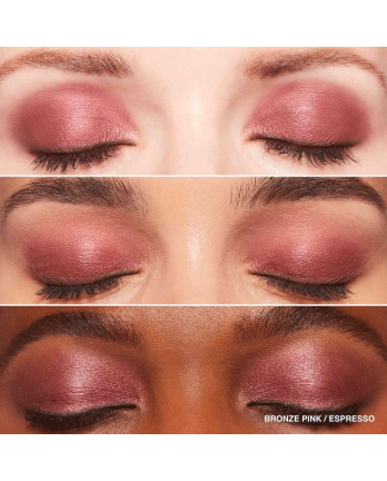 3 - Dual-Ended Long-Wear Cream Shadow Stick - Bronze Pink / Espresso - ombretto doppio