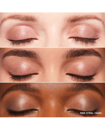 3 - Dual-Ended Long-Wear Cream Shadow Stick - Pink Steel / Bark - ombretto doppio
