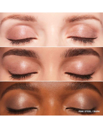 3 - Dual-Ended Long-Wear Cream Shadow Stick - Pink Steel / Bark - ombretto doppio