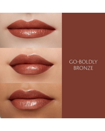 3 - Lipstick Shimmer - 4 g - 313 Go-Boldly Bronze - rossetto luminoso