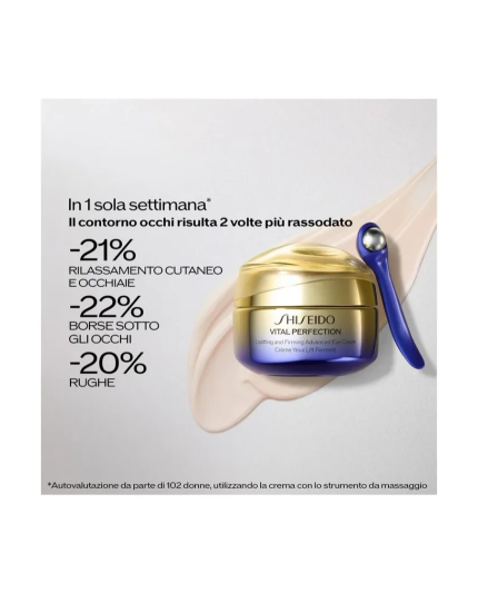 3 - Shiseido Kit Vital Perfection Eye Care Uplifting And Firming Cream Advanced 50ml