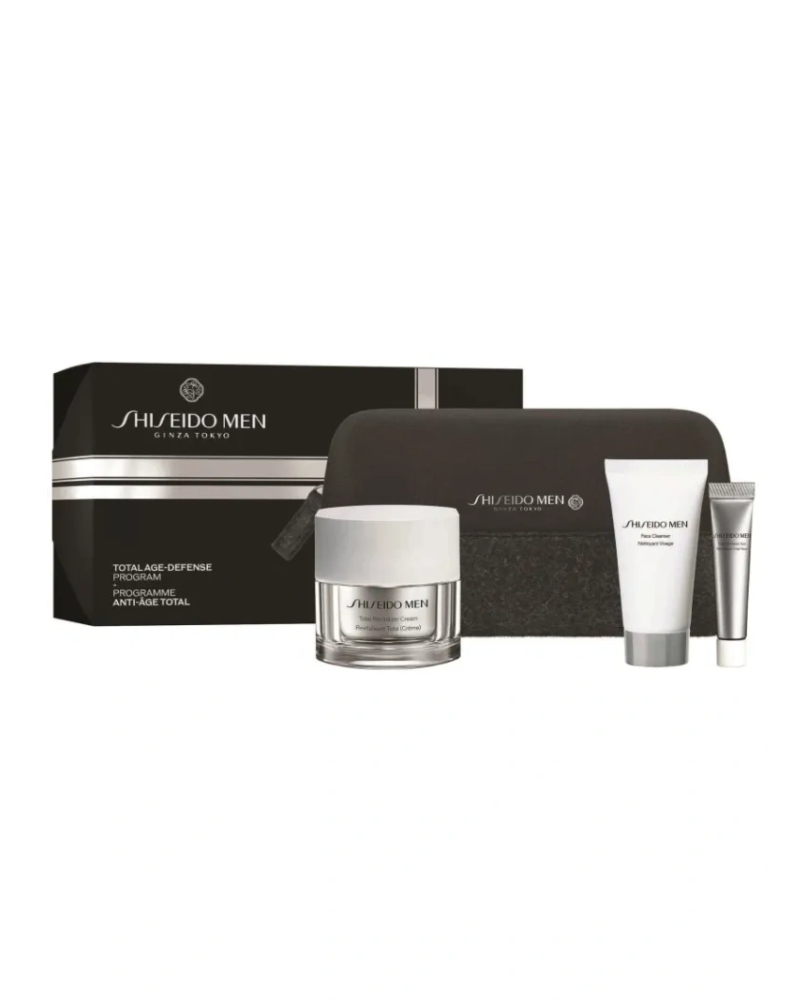 1 - Men Set Total Revitalizer Cream 50ml con Face Cleanser 30ml e Total Revitalizer Eye 5ml