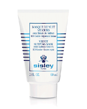 1 - MASQUE DE NUIT VELOURS AUX FLEURS DE SAFRAN