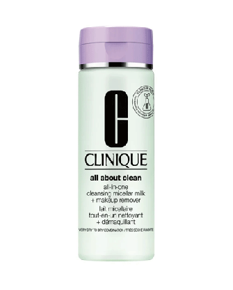 1 - ALL ABOUT CLEAN ALL-IN-ONE CLEANSING MICELLAR MILK + MAKEUP REMOVER (TIPO I-II)