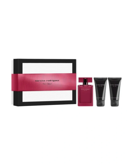 1 - Cofanetto For Her Eau de Parfum Intense 50ml con Lozione Corpo 50ml e Gel Doccia 50ml