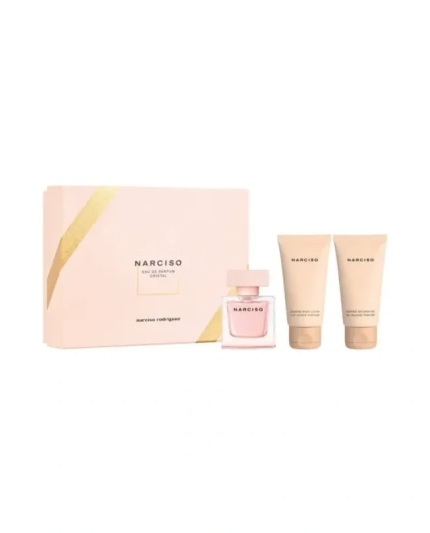 1 - Cristal Cofanetto Donna - 3 Pz