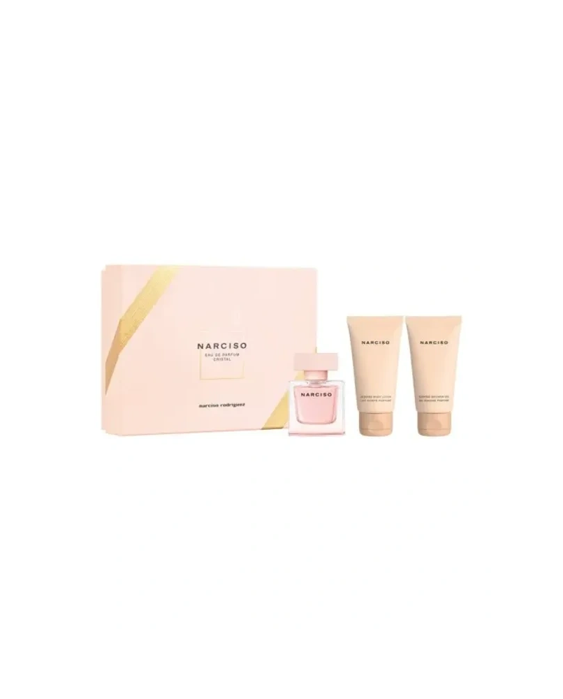 1 - Cristal Cofanetto Donna - 3 Pz