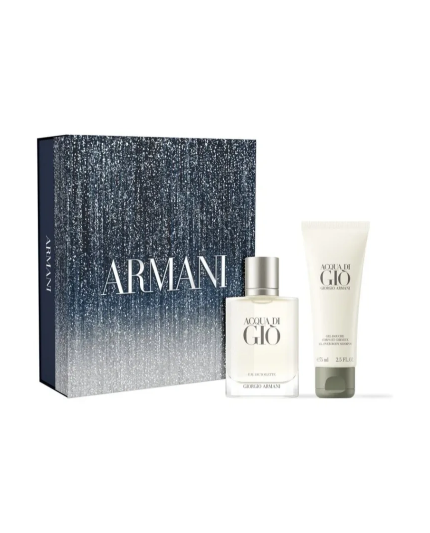 1 - Cofanetto Acqua Di Giò Eau de Toilette 50ml con Gel Doccia 75ml