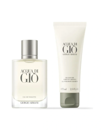 2 - Cofanetto Acqua Di Giò Eau de Toilette 50ml con Gel Doccia 75ml