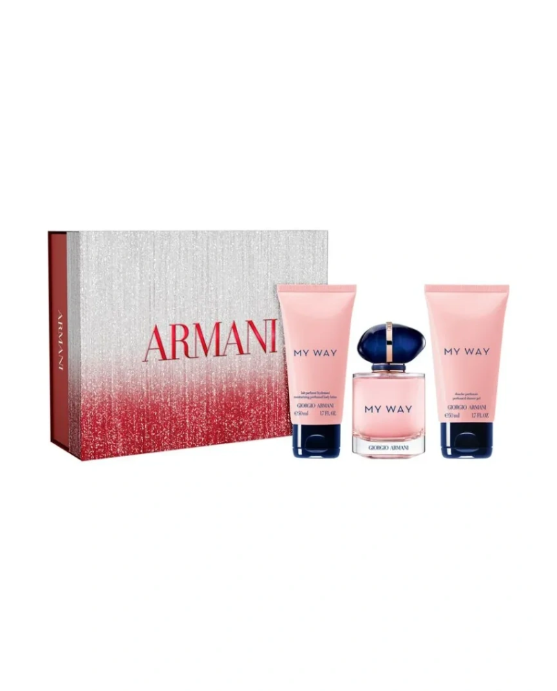 1 - Cofanetto My Way Eau De Parfum 50ml con Lozione Corpo 50ml e Gel Doccia 50ml