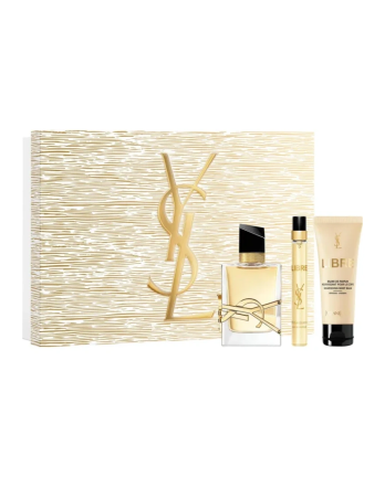 1 - Cofanetto Libre Eau de Parfum 50ml con Body Lotion 50ml e Travel Spray 10ml