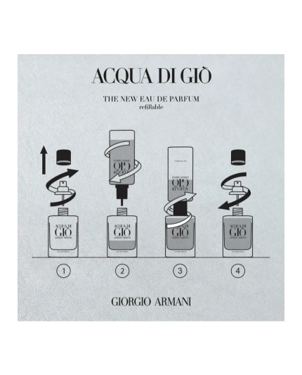 4 - Acqua Di Giò Eau de Parfum - 150 ml