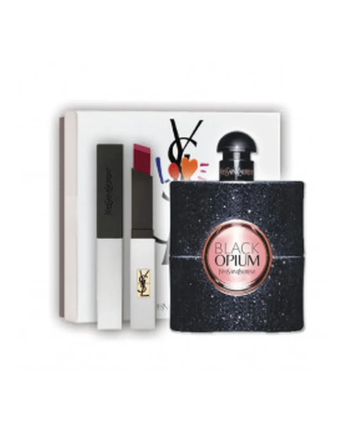 1 - Black Opium Cofanetto Eau de Parfum 50ml In Omaggio Rossetto Slim Sheer Matte 107