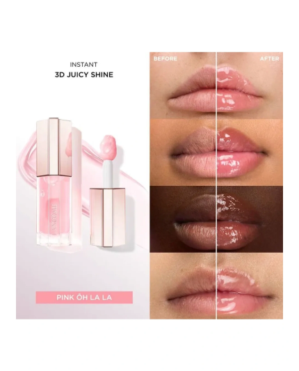 2 - Lip Idôle Juicytreat 10 Pink Oh La La 9ml