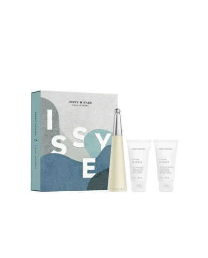 1 - Cofanetto Regalo L'eau D'issey Eau De Toilette 50 Ml, Crema Corpo 50 Ml E Doccia 50 Ml