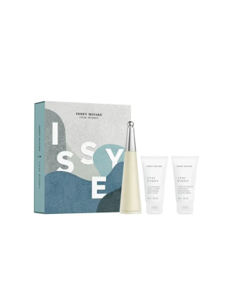 1 - Cofanetto Regalo L'eau D'issey Eau De Toilette 50 Ml, Crema Corpo 50 Ml E Doccia 50 Ml