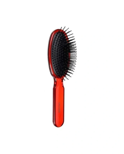 1 - Spazzola pneumatica per capelli ovale grande rossa