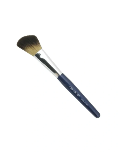 1 - Pennello da trucco per fard obliquo, sintetico