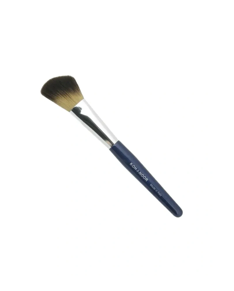 1 - Pennello da trucco per fard obliquo, sintetico