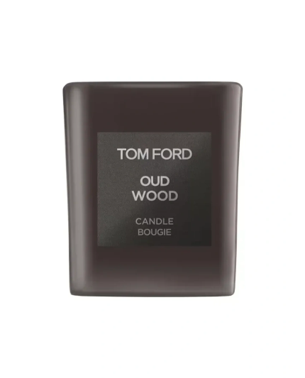 1 - Oud Wood Candle candela di cera Rotondo Nero 1 pz