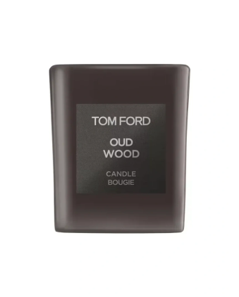 1 - Oud Wood Candle candela di cera Rotondo Nero 1 pz