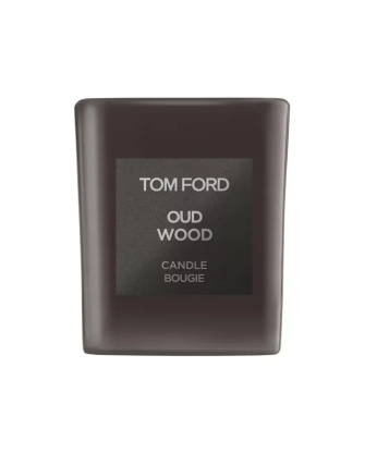 1 - Oud Wood Candle candela di cera Rotondo Nero 1 pz