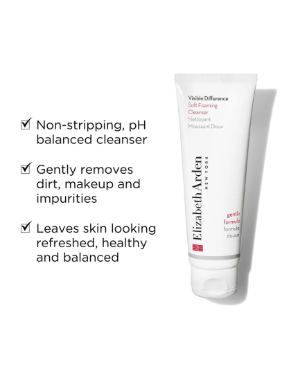 3 - VISIBLE DIFFERENCE SOFT FOAMING CLEANSER 125ML