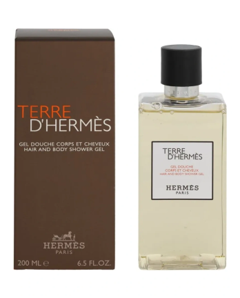 4 - Terre D'Hermes gel doccia per uomo 200 ml
