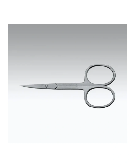 1 - Forbice per per pelli curva in acciaio inox