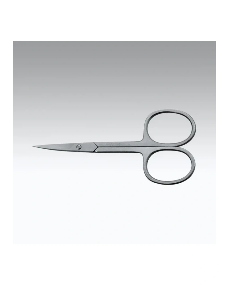 1 - Forbice per per pelli curva in acciaio inox