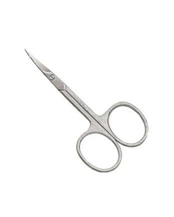 1 - Forbice per pelli lancia curva in acciaio cromato