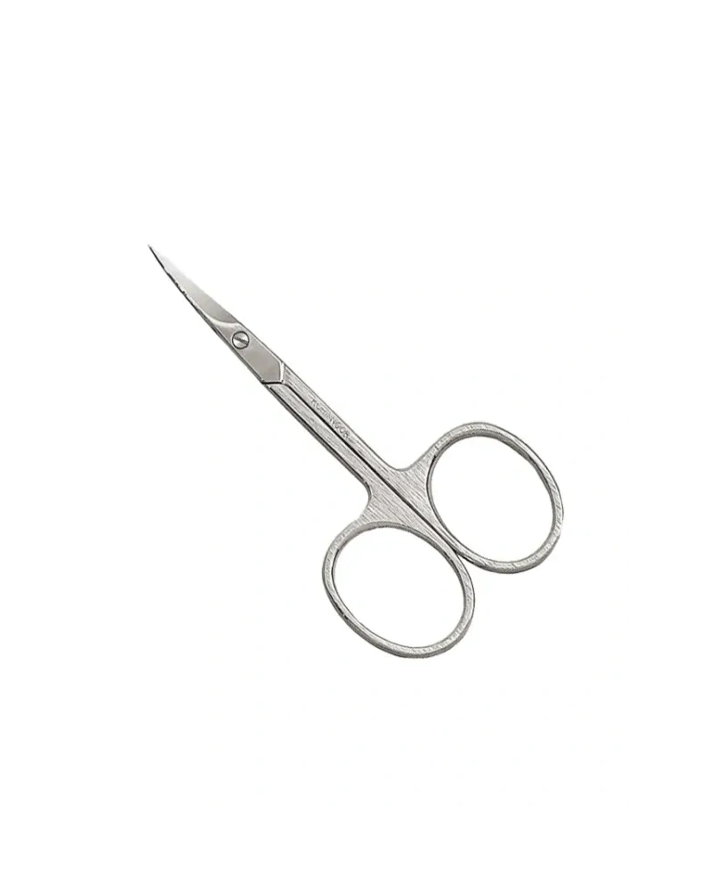 1 - Forbice per pelli lancia curva in acciaio cromato