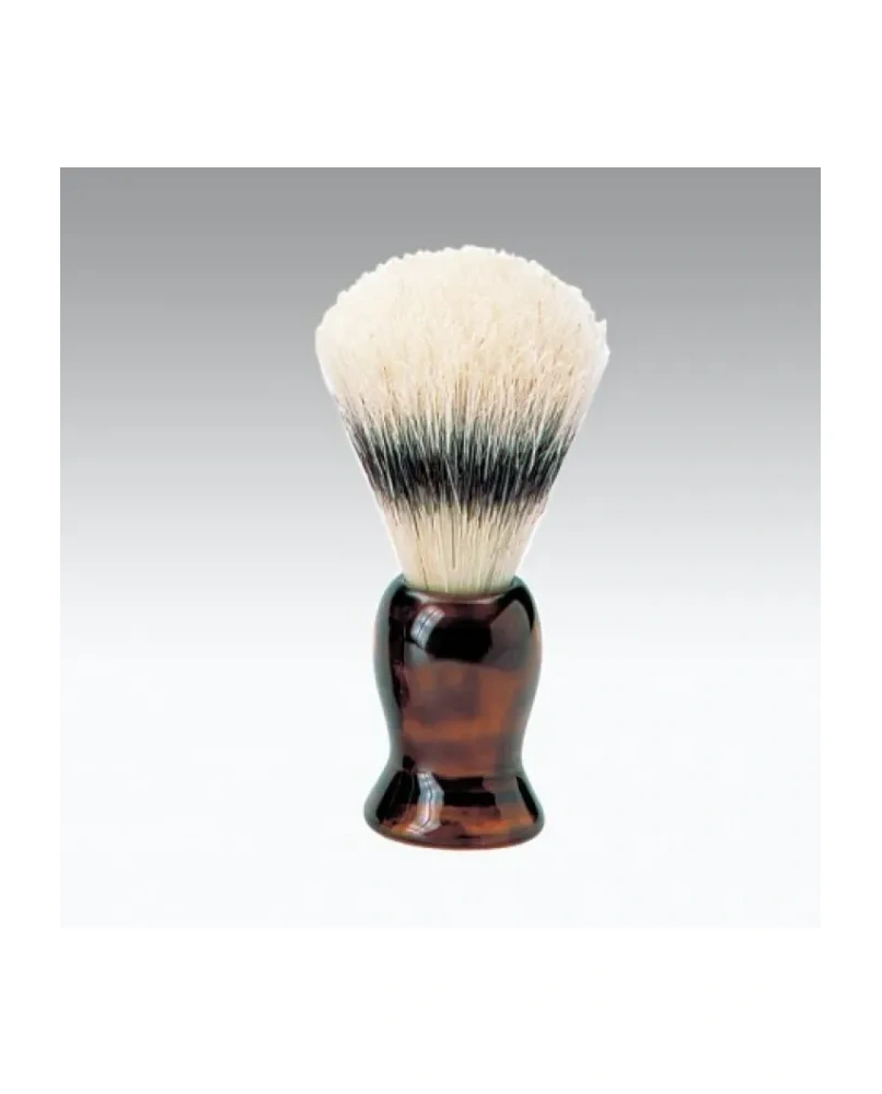 1 - Pennello da Barba Tartaruga In Setola Naturale
