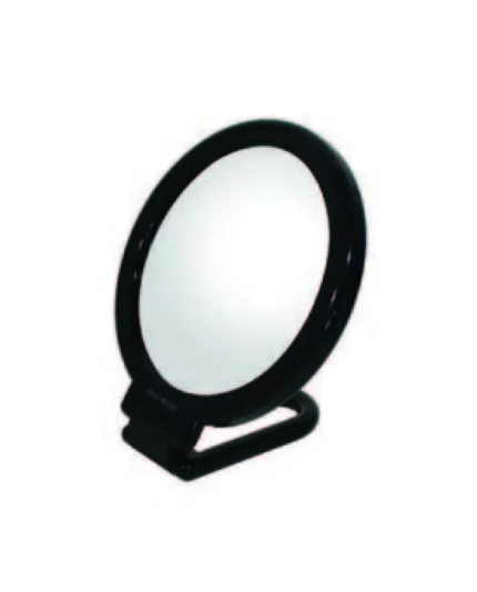 1 - SPECCHIO CON MANICO NERO 14 CM