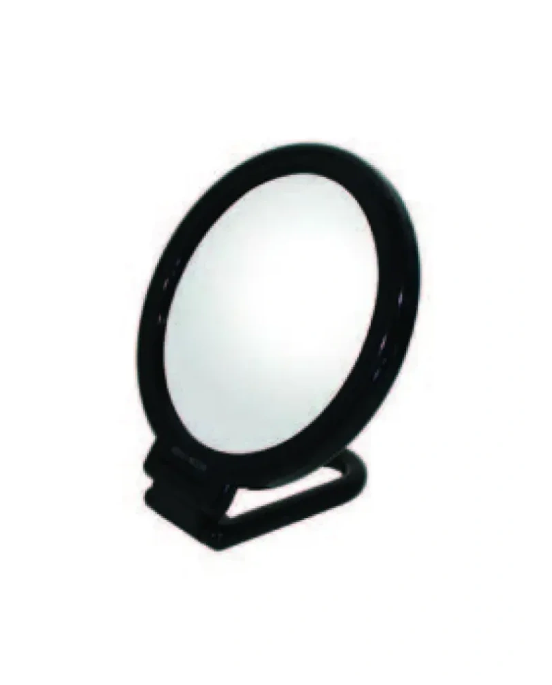 1 - SPECCHIO CON MANICO NERO 14 CM