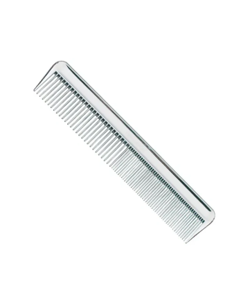 1 - Pettine rado/fitto classico. Colore cromo