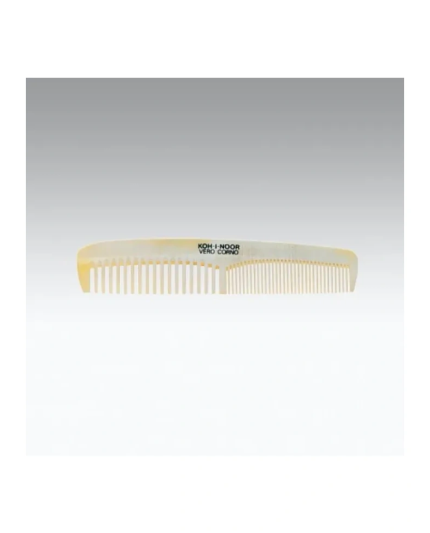 1 - Pettine in Vero Corno Rado/Fitto Con Bustina