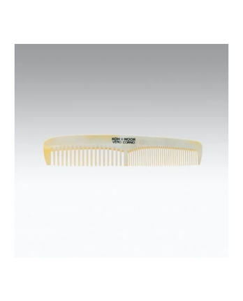 1 - Pettine in Vero Corno Rado/Fitto Con Bustina