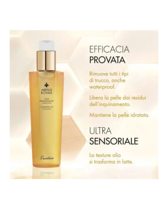 3 - ABEILLE ROYALE HUILE DÉMAQUILLANTE ANTI - POLLUTION 150 ML