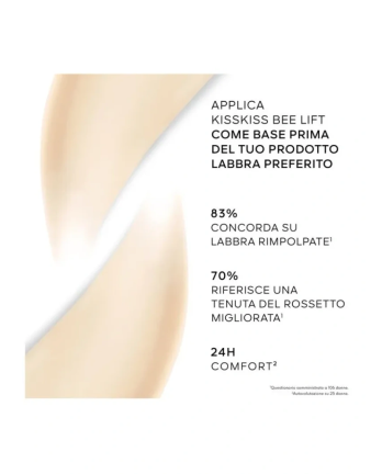 3 - Kisskiss Bee Lift - Base Trattamento Sublimatrice al 95% Di Origine Naturale