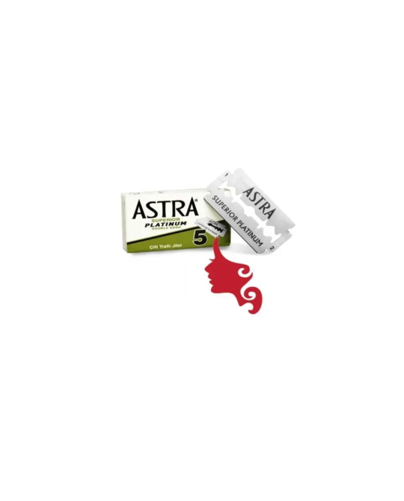 1 - Lame ASTRA Superior Platinum Pacchetto 5 lame