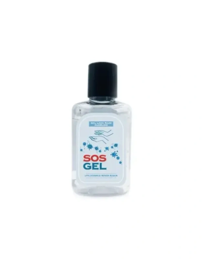 SOS Gel Igienizzante Mani 100 ml – Gel Disinfettante Formula Concentrata
