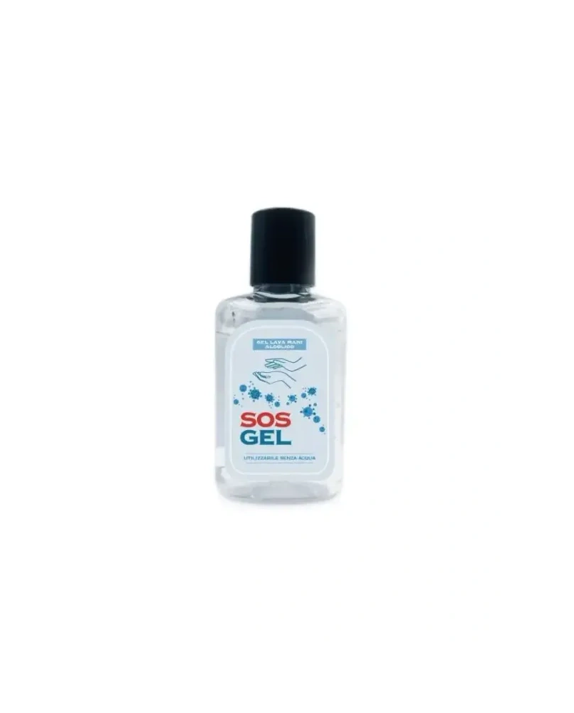 SOS Gel Igienizzante Mani 100 ml – Gel Disinfettante Formula Concentrata