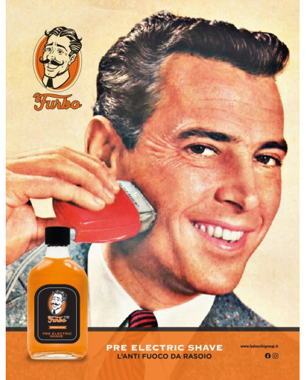 Orange Pre Electric Shave Dermocalm 100 ml - Prebarba Uomo