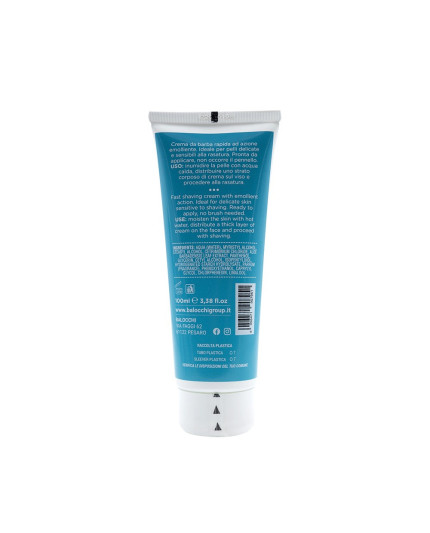 Crema da Rasatura Rapida Senza Pennello 100 ml - Crema Barba Uomo